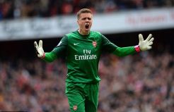 Sczcesny dukung Wenger tetap nakhodai Arsenal