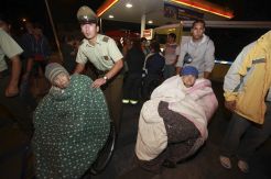 Panik ancaman tsunami di Chili, 300 tahanan wanita kabur