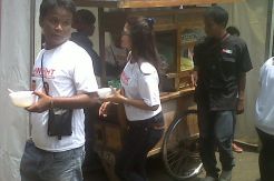 Gebyar Hanura Merakyat banjir kuliner gratis