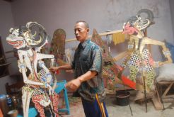 Menengok wayang kulit jumbo ukuran 3 meter
