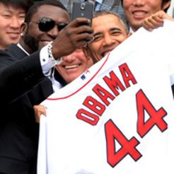 Obama tidak tahu dijadikan ajang promosi Samsung