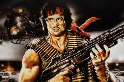 Sering nonton film Rambo,...