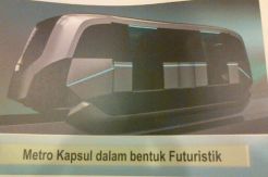Mei, prototipe Metro Kapsul bakal ke Jakarta