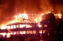Ini asal kebakaran di Kantor Bupati Inhil