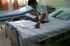 Masih sakit, 1 siswa di DIY ikuti UN di UKS
