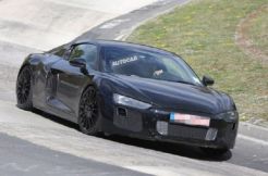 Audi R8 baru jalani tes kedua di Nurburging