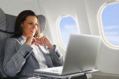 Koneksi Wi-Fi secepat kilat saat di udara?