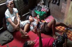Kisah pilu 3 anak yatim, 3 tahun tinggal di kuburan