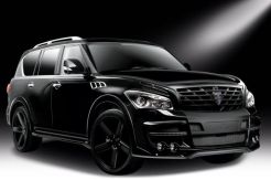 Garangnya tampilan facelift Inviniti QX80