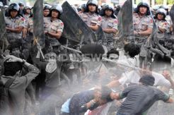 Bentrok lapas, 5 napi terluka