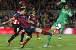 Barca gagal bobol gawang Bilbao di babak pertama