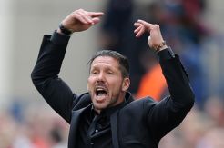 Simeone pastikan tampil habis-habisan di leg kedua