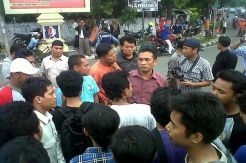 Polisi bebaskan 22 aktivis PMII