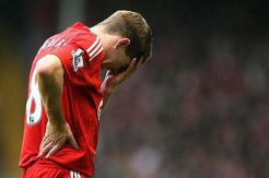 Blunder Gerrard bikin Liverpool tertinggal