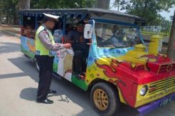 Odong-odong dilarang beroperasi di Jakarta