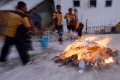 Nurhadi bakar rumah...