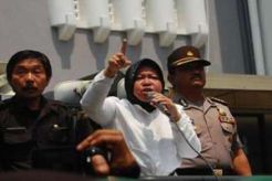 Soal insiden es krim Walls Risma cabut laporan polisi