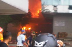 Pabrik Alumunium di Batu Ceper Kebakaran