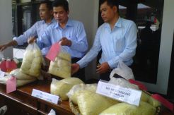 Polda Jateng Sita Puluhan Karung Mie Berformalin