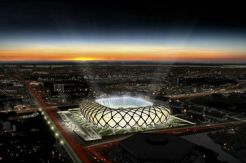 Relawan Ngebut Mempersiapkan Arena Amazonia