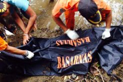 Pasutri Hanyut di Sungai, Suami Ditemukan Tewas
