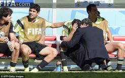 Villa Menangis di Laga Terakhirnya Bersama Spanyol
