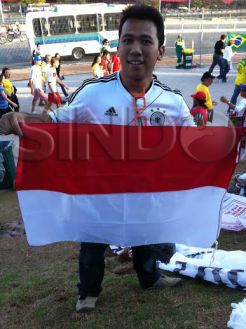 Ada Merah Putih di Arena Corinthians