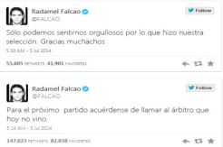 Untungkan Brazil, Falcao Sindir Wasit