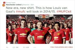 Jersey Anyar,  Lambang Kebangkitan MU Bersama Van Gaal