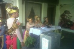 Pandawa Lima Jaga TPS di Solo