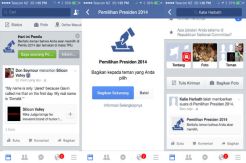 Terkait Pilpres Indonesia Terdapat 200 Juta Interaksi di Facebook