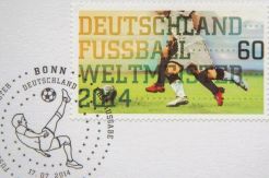 Kemenangan Jerman Dijadikan Prangko