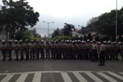 Pengamanan KPU Dilakukan Berlapis