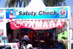 Pemudik Bisa Cek Kendaraan Gratis di Pos Jaga Yamaha