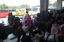 Pemudik Keluhkan Harga Tarif Bus Melambung Tinggi