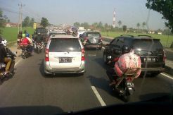 Arus Balik, Jalur Mudik Terpantau Macet Parah