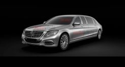 Gambar Paten Mercedes-Benz S-Class Pullman Bocor