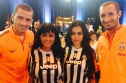Jupe Foto Bareng Bonucci dan Chiellini