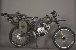 Motopeds Survival Bike Sepeda Hibrid Kayuh dan Mesin