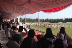 Marching Band Ramaikan HUT RI Tim Koalisi Merah Putih