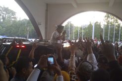 Sambangi Bandung, Prabowo Dielu-elu Simpatisan