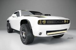 Challenger SRT Hellcat Disulap Jadi Off-Road