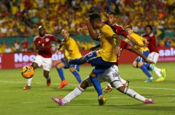 Gol Tunggal Neymar Bawa Brasil Tekuk Kolombia