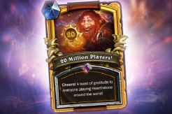 Hearthstone Capai 20 Juta Pemain di Seluruh Dunia