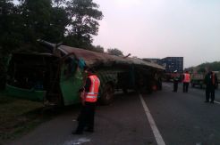 Ini Kesaksian Penumpang Bus Karunia Bakti