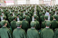 Tes Unik Militer China,...