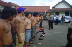 179 Preman di Medan Terjaring Razia