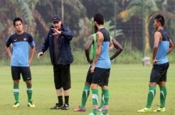Meski Minim Pemain, Timnas Tetap Latihan