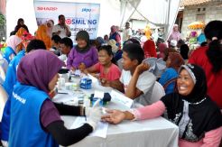 Sharp Gelar Medical Checkup Gratis di Bekasi