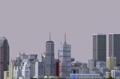 Habiskan Dua Tahun Ciptakan Kota Tiruan Game Minecraft